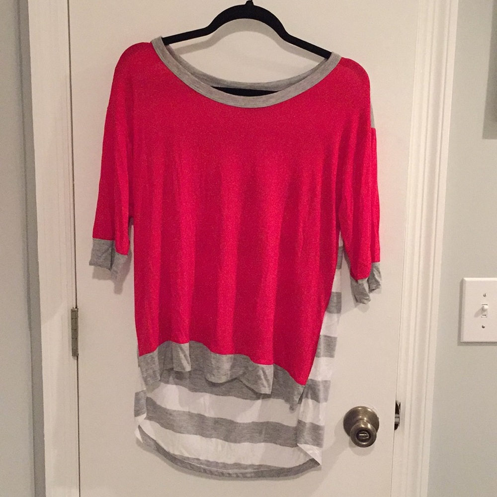 Bobeau 3/4 sleeve shirt